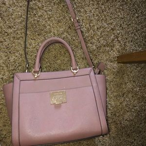 Micheal Kors blush pink bag